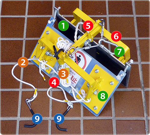 窯業系サイディングボード専用MAX90㎏まで吊り上げ可能 NIKKOクランプ 取扱い説明